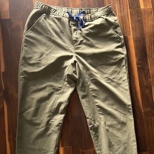 FIGS Tansen Jogger Scrub Pants Large Men’s Green Olive